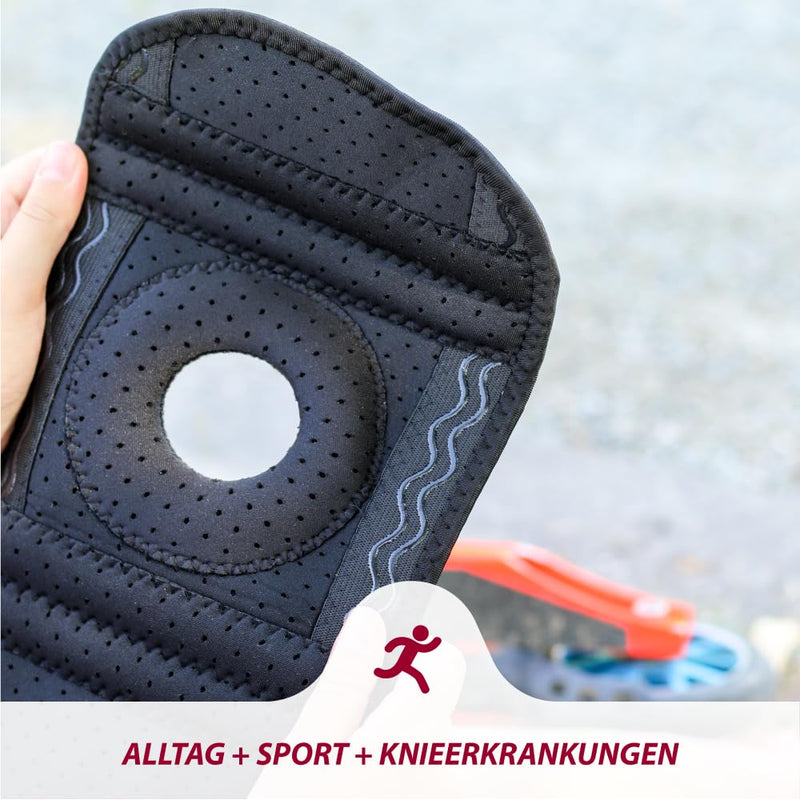 Karm Knee Support Knee Support Children - For Girls & Boys | Children'S Knee Bandage For Knee Problems & Osteoarthritis & Meniscus & Stabilization & Sports & Football | Kids Knee Support Brace (1 Piece, Black) One Size - NewNest Australia