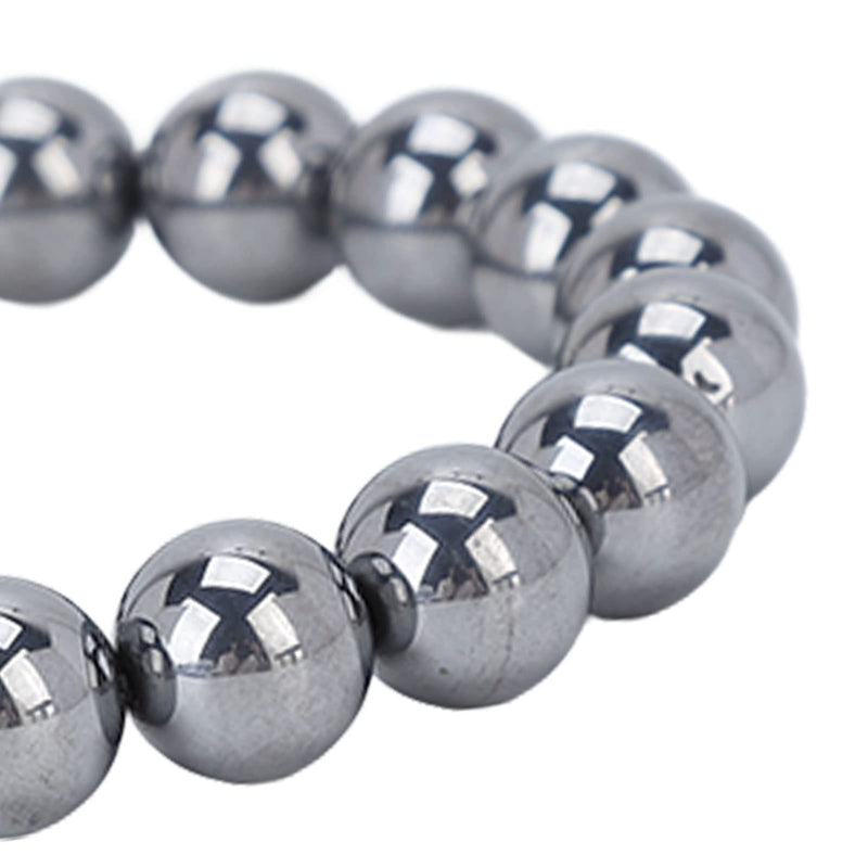 Natural Terahertz Bracelet Terahertz Stone Bracelet Powerful Beads Fashion Fatigue Therapy Natural Energy Stone Bracelet Terahertz Beads Bracelet Pain Relief for Men and Women - NewNest Australia