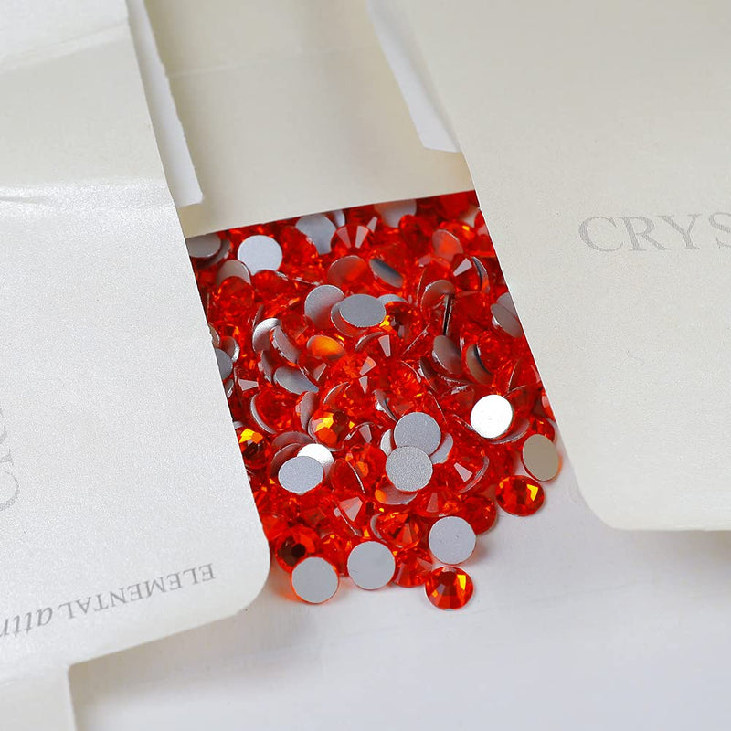 Yantuo ss 10 Orange Rhinestones Flat Back,2880 pcs 3 mm Hyacinth Non hotfix Crystal Stone,Bling Glass gems for Nail Art,Heels,Shoes,Makeup,DIY Crafts SS10 - NewNest Australia