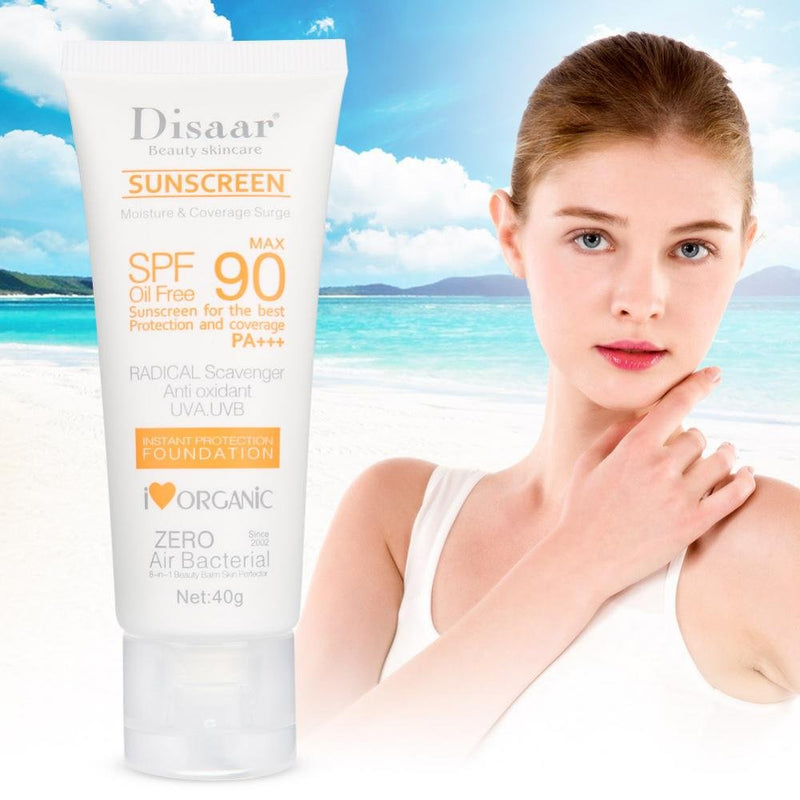 SPF50++ 40ml Moisturising Sunscreen,Face and Neck Whole Body Sun UV Radiation Protection Cream, Sunblock Whitening Non Grease Lotion - NewNest Australia