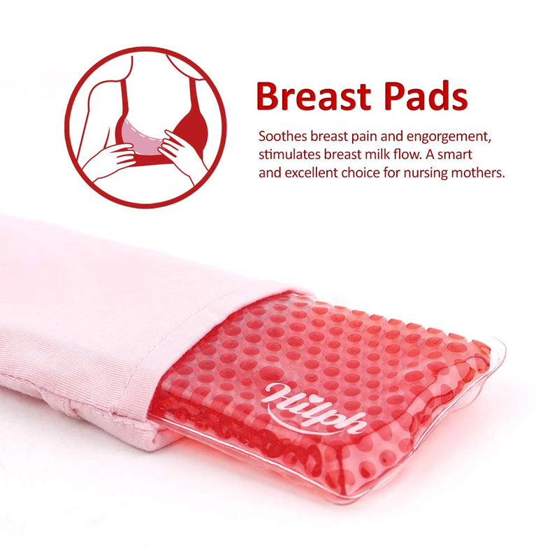 Hilph Perineal Cold Packs Postpartum Ice Pads, Maternity Cooling Pads After Birth for Hemorrhoid Pain Relief and Vaginal Recovery, Breast Pain, Reusable 2 Perineal Ice Packs with 4 Washable Sleeves - NewNest Australia