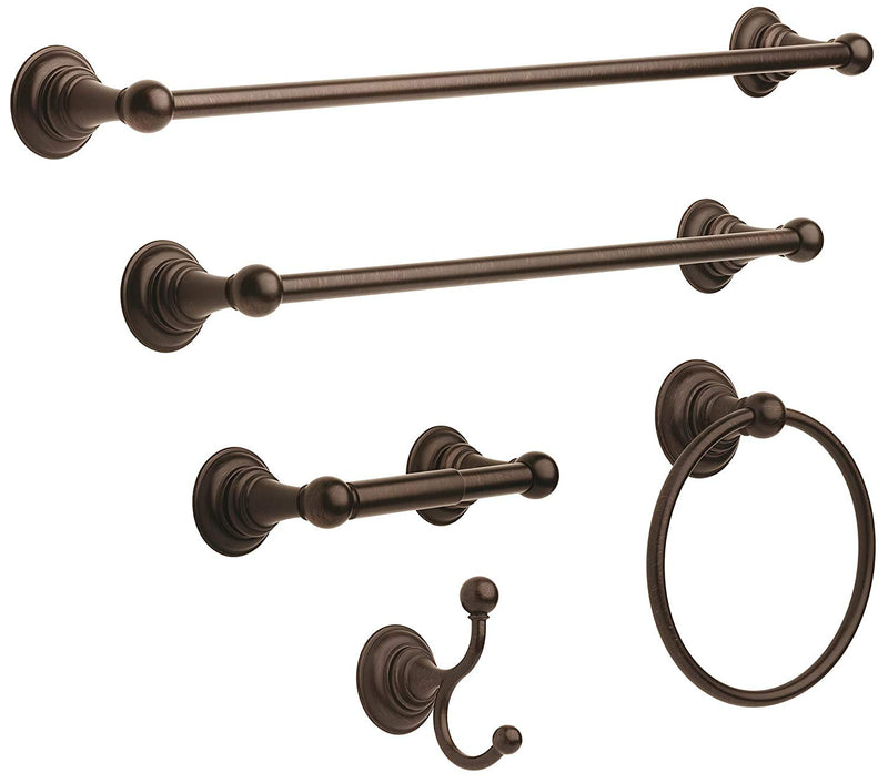 Delta Faucet 134437 Providence Spring Toilet Paper Holder, SpotShield Venetian Bronze - NewNest Australia