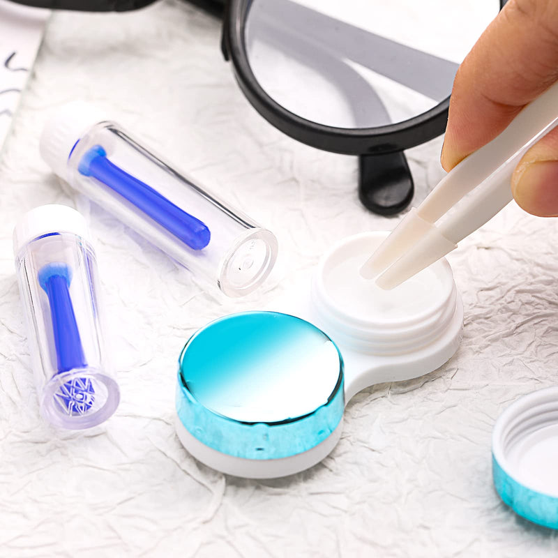 Contact Lens Remover Scleral Lens Remover Inserter Soft Contact Suction Holder Remover with Bottles without Vent and White Tweezers - NewNest Australia