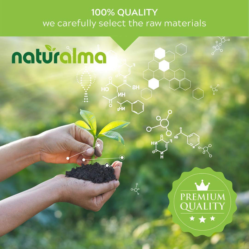 Walnut (Juglans regia) Hulls of The Fruit or Pericarp (Walnut Husk) and Leaves Alcohol-Free Mother Tincture Naturalma | Liquid Extract Drops 120 ml | Food Supplement | Vegan 120 ml (Pack of 1) - NewNest Australia