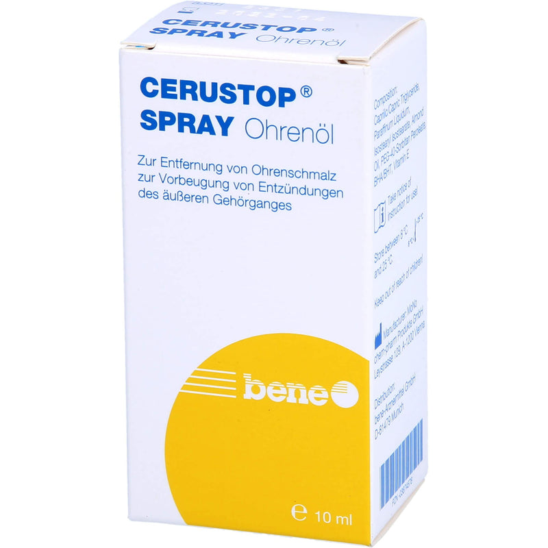 Cerustop ear oil spray, 10 ml - NewNest Australia