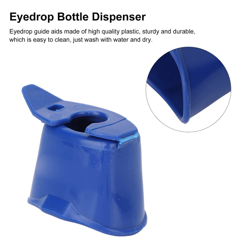 Eye Drop Applicator, Eye Drop Dispenser Aid, Portable Eyedrop Guide Aids Bottle Holder Tool for Elderly Children and Blind People (Suitable for Almost Any Eye Drop Bottle) - NewNest Australia