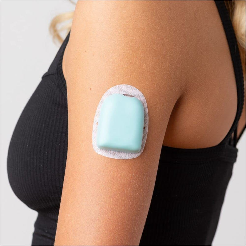 Sugar Medical - PumpPOPS Reusable Omnipod Cover - Soft, Flexible & Easy to Remove Cover for Diabetic Insulin Pumps (Aqua) Aqua - NewNest Australia