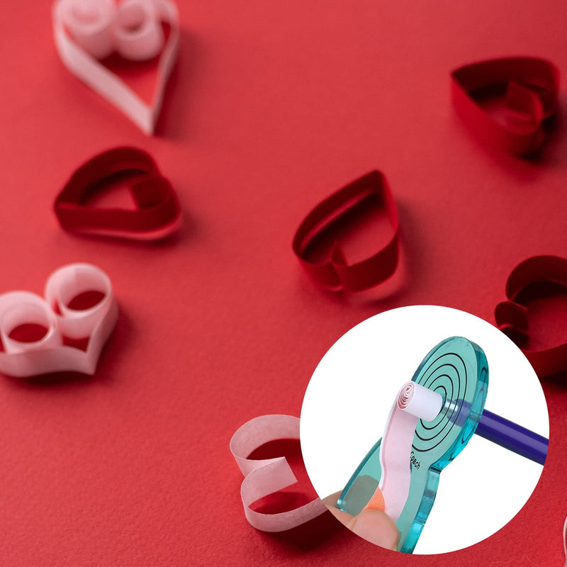 SAVITA Quilling Tools Set, 5pcs Paper Flower Tools, Quilling Slotted Tools Including a Curling Coach & a Pair of Tweezers for Rolling Paper Flowers Crafts DIY Beginners Quillers (Blue, Purple) Blue - NewNest Australia