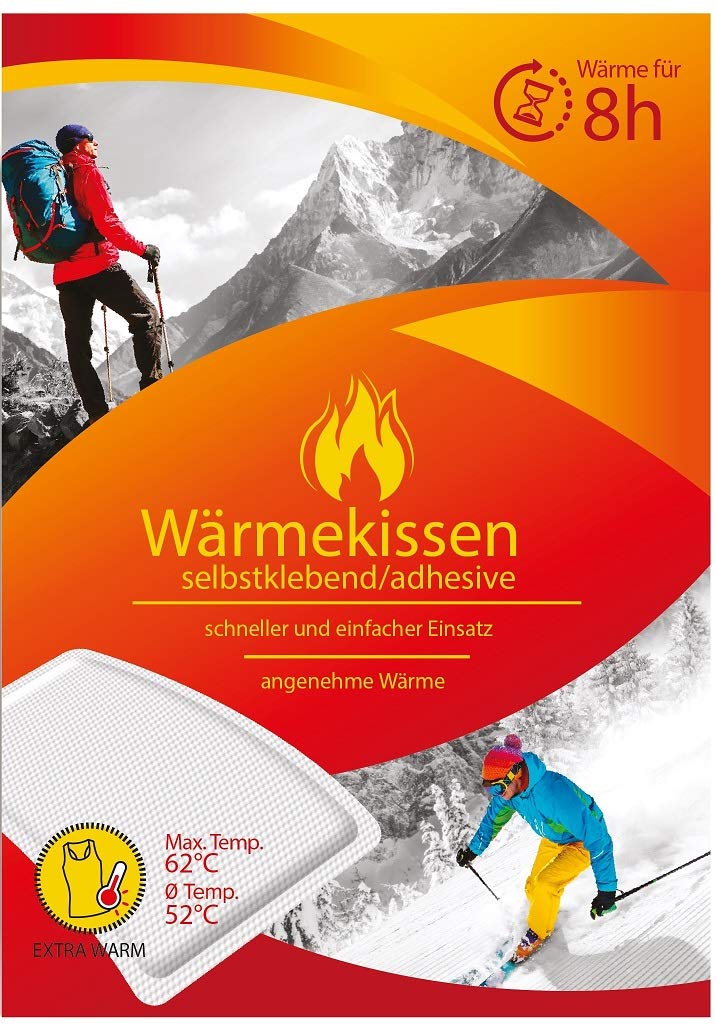 Set of 40 heat plasters, heat pads, heat pads, wellness plasters, 8 hours of heat wellness - NewNest Australia