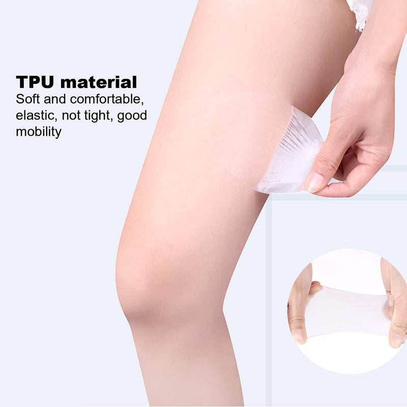 Sonew 10pcs Thigh Anti Friction Pads, Unisex Disposable Anti Chafe Body Thigh Tape Invisible Body Anti-Friction Pads for Outdoor Clear Color - NewNest Australia