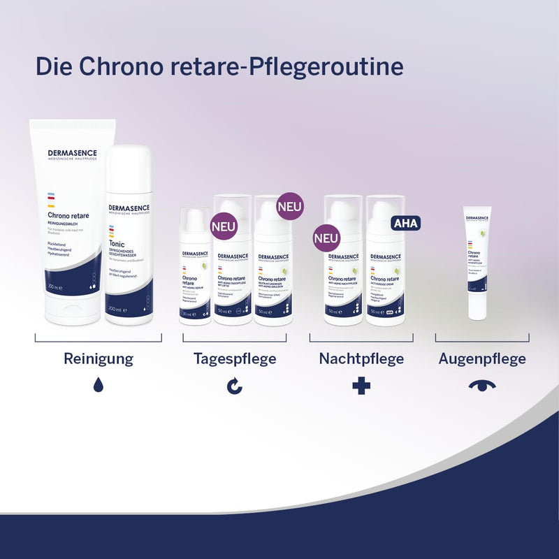 DERMASENCE Chrono retare anti-aging day care SPF 50, 50 ml - day care with high UV protection - NewNest Australia