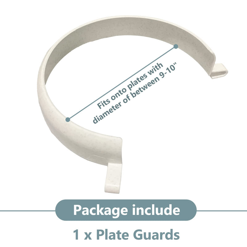 Plate Food Guard for Parkinson Patient, Clip-On Spill Prevention Scooping Food Dining Aid Assistant, Eating Easier for Disabled, Elderly, Handicapped and Stroke - NewNest Australia