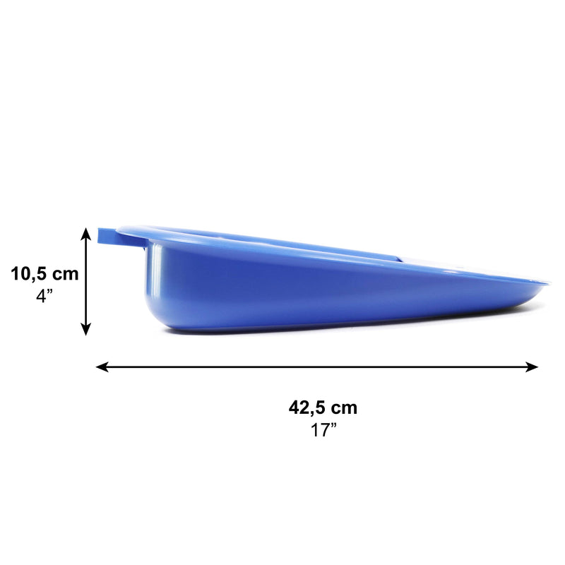 Pepe - Bedpans for Men, Ladies Urinal Bed Pan, Commode Bed Pan for Elderly, Bed Urinal Unisex, Fracture Bedpan, Female Bed Pan with Handle, Portable Bedpan, Male Bedpan Blue - NewNest Australia