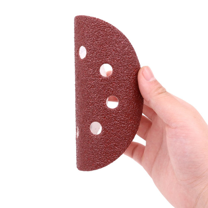 Swpeet 60 Pcs 10 Sizes 5 Inch 8 Hole Sanding Discs Sandpaper Hook and Loop Pads for Circular Sander Grits Sanding Sheets 10 Sizes - 40/60 / 80/100/ 120/180 / 240/320 / 400/800 Grits - NewNest Australia