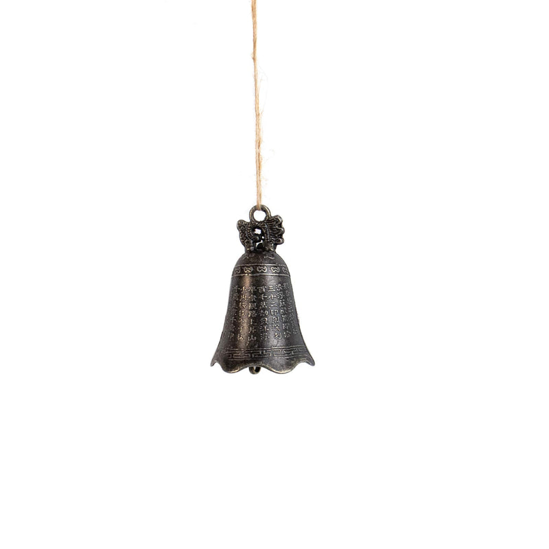 AUEAR, 10 Pack Antique Bronze Tinkle Bells Buddhism Wind Jingle Bells Charms Pendants for Craft Decor - NewNest Australia