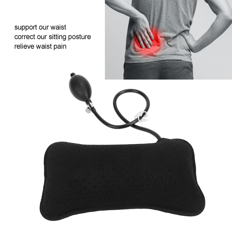 Inflatable Lumbar Support Cushion, Breathable Solid Lumbar Cushion, Washable, Portable Lumbar Support, Back Support Cushion For Office Chair, Sleeping, Car Seat - NewNest Australia