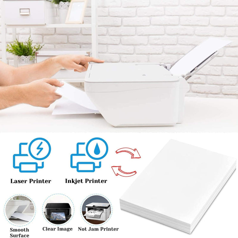 Vellum Paper Translucent Printable 110 Sheets 8.5x11 Inches for Wedding Invitations,Scrapbook Project (8.5x11 Inches, 93GSM/63LBS) - NewNest Australia