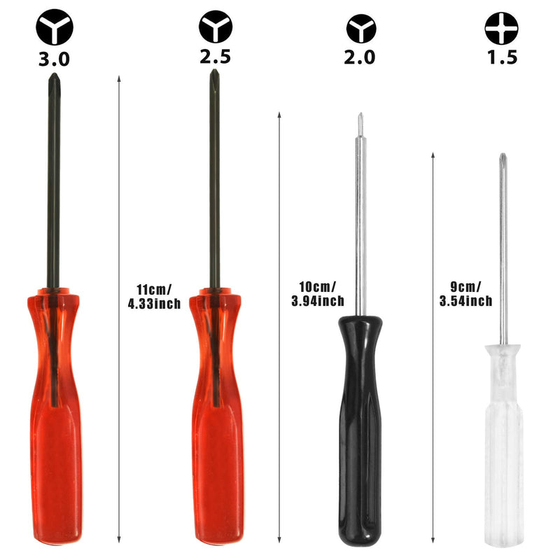 HIGHFINE Triwing 1.5 2.5 3.0 and Phillips PH00 Screwdriver Set Repair for Nintendo Products Wii DS Lite DSi 3DS GBA SP NDS - NewNest Australia