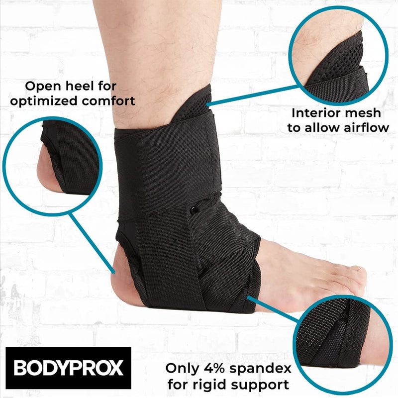 Ankle Brace for Women and Men (Small), Lace Up Ankle Support Brace Stabilizer For Sprained Ankle Small (Pack of 1) - NewNest Australia