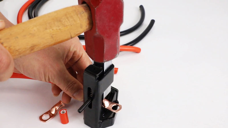 Mofeez Hammer Lug Crimper Tool for 8 AWG - 0000 AWG Battery and Welding Cables - NewNest Australia