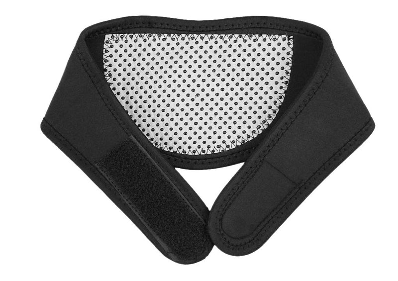 Moonlove Neck Warmer For Neck Pain Headache Self-Heating Neck Support Bandage, Soft Magnetic Neck Brace Neck Collar For Relive Arthritis, Headaches, Pressure (Black) - NewNest Australia