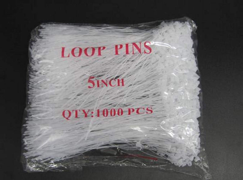5000 pcs 5" Loop Lock Security Fasteners- Snap Lock, Natural - NewNest Australia