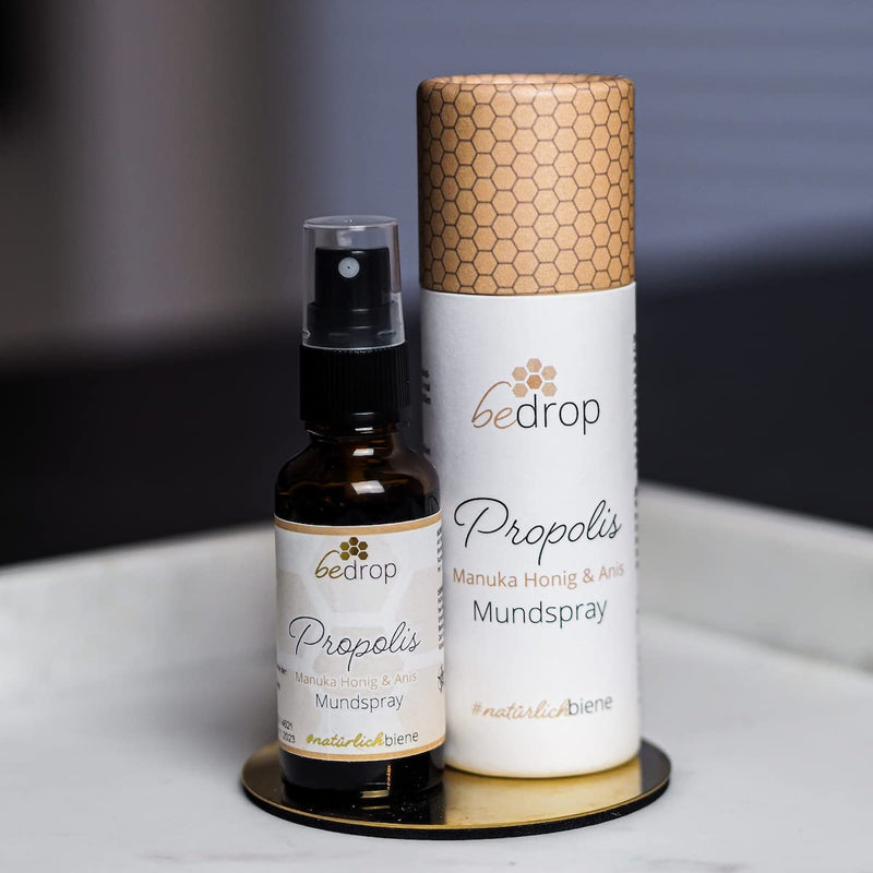Bedrop Propolis Throat Spray With Manuka Honey & Anise, Spray With Real Manuka Honey - 30Ml Manuka Spray With Real Manuka Honey - Beekeeper Quality 30 Ml (Pack Of 1) - NewNest Australia