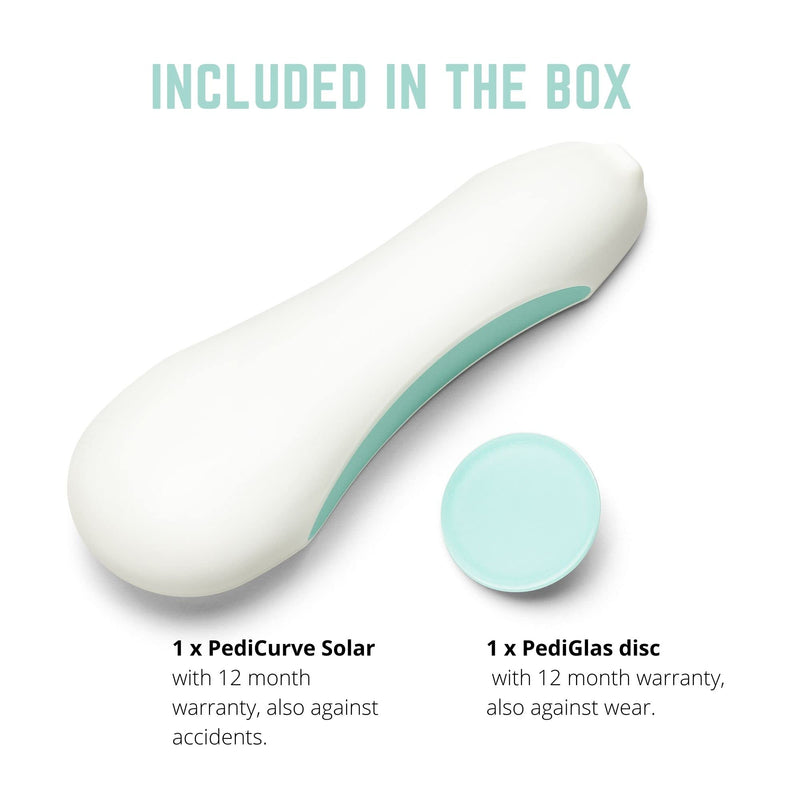 PediCurve Electric Callus Remover, Unique Callus Remover that Gently Removes Calluses | Electric Callus Remover via Solar Cells or with USB - NewNest Australia