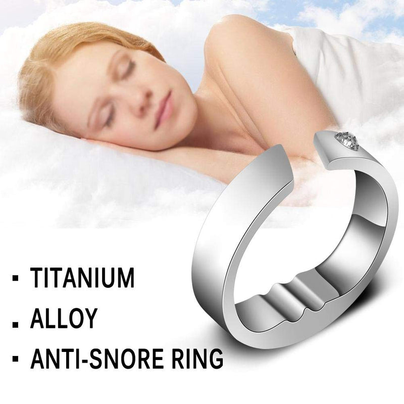 Anti Snoring Ring, Lightweight, Adjustable Sleeping Aid Ring With Magnetic Acupressure Treatment, Snoring Stopper Finger Ring For Children, Men And Women (Xl) - NewNest Australia