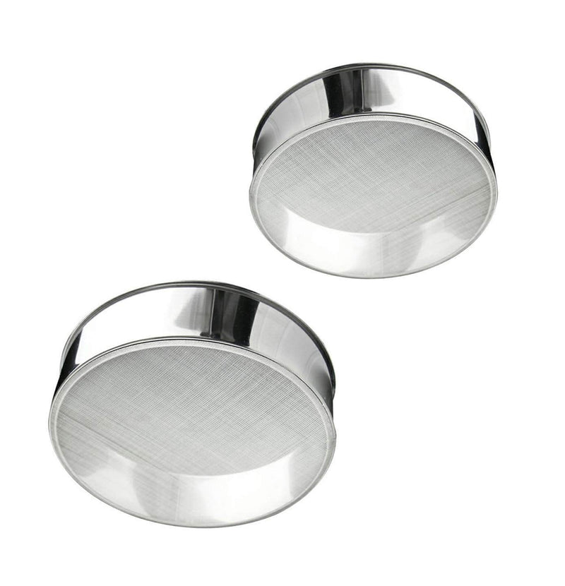 Sieve Fine Mesh, Stainless Steel Round Sifter for Baking, Flour Sieve, 8 Inch 40 Mesh and 6 Inch 60 Mesh, 2PCS - NewNest Australia