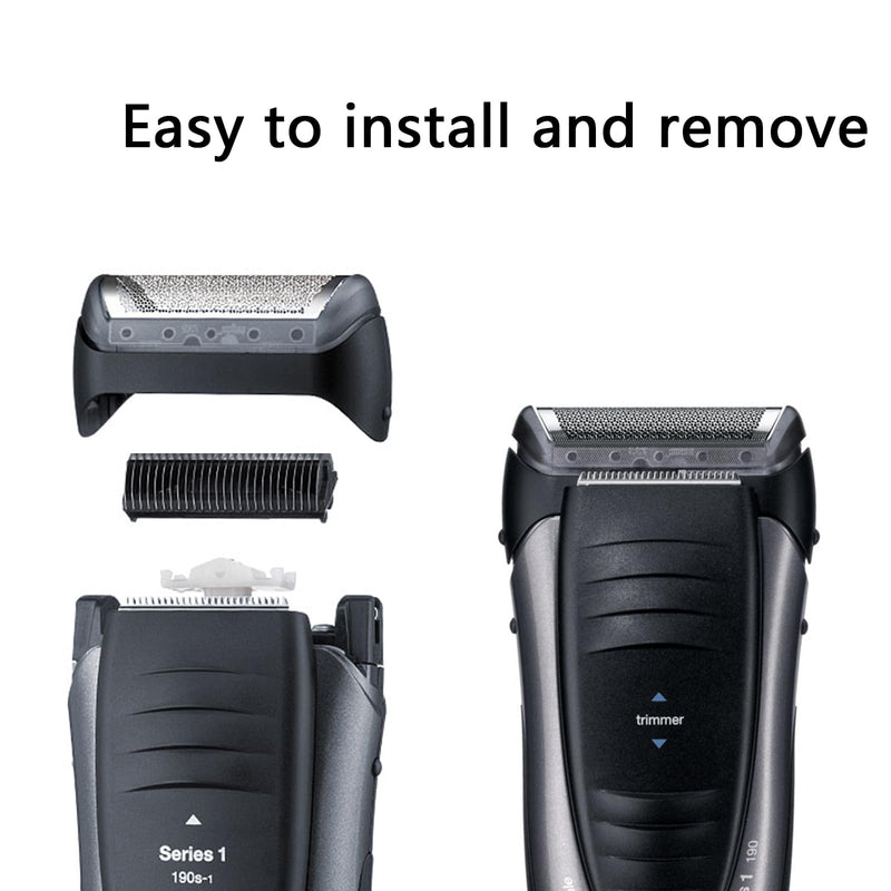 Electric razor shaving head, shaving head Series 1 190 180 170 replacement head for electric razor Series 1 10B/20B, shaving head replacement part razor, electric razor replacement shaving part for men's razor Series 1 - NewNest Australia