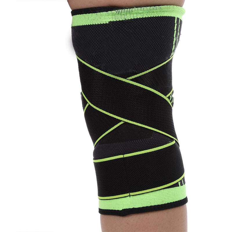 Knee Support Compression - Against Arthritis, Joint Pain, Meniscus Pain, Recovery, Fitness, Sports, Basketball, Running, Skiing - Breathable, Skin-Friendly, Stretchy And Durable (M-Green) - NewNest Australia