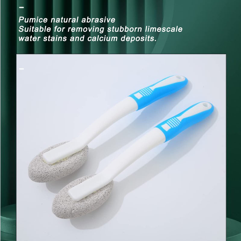 Pumice Stone Cleaning Stone With Handle, Pumice Stone Toilet Cleaner Toilet Bowl Cleaner Stains And Hard Water Ring Remover Foot Care For Kitchen Bathroom Pool Household Cleaning - NewNest Australia