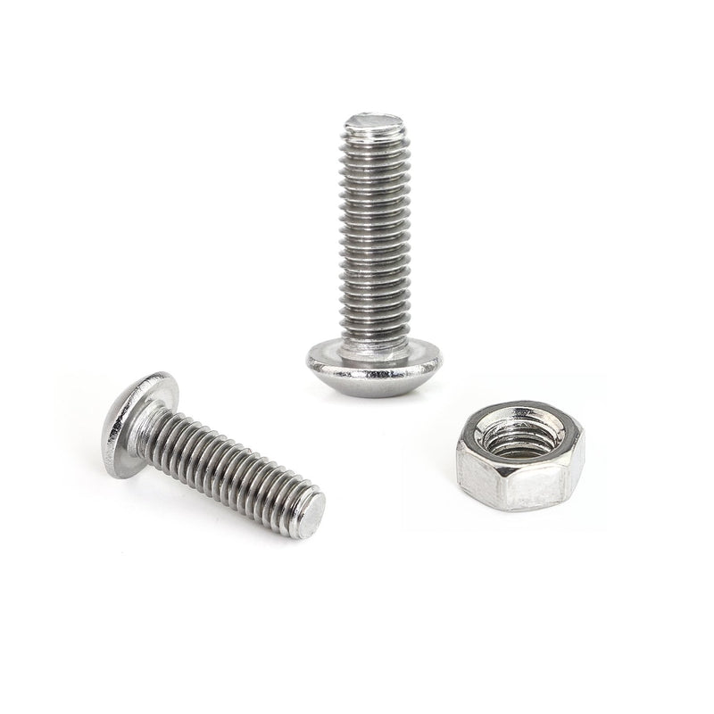 Sutemribor M3 M4 M5 Stainless Steel Button Head Hex Socket Head Cap Bolts Screws Nuts Assortment Kit, 540PCS - NewNest Australia