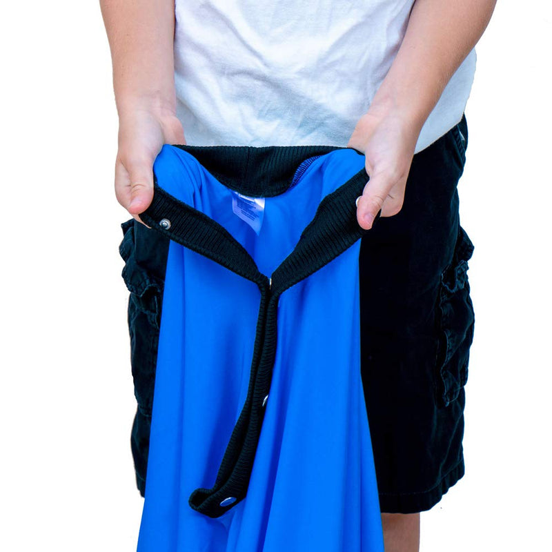 Sensory Sox Stretchy Body Socks Full-Body Wrap to Relieve Stress, Hyposensitivity Great for Boys, Girls with Autism, Anxiety (Large 56"x27", Blue) Large 56"x27" - NewNest Australia