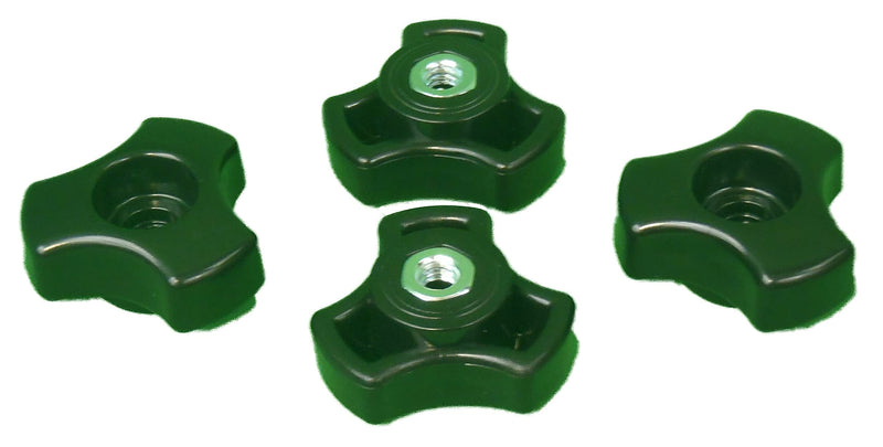 FA Edmunds Plastic Tension KNOB 4/PKG, Black - NewNest Australia