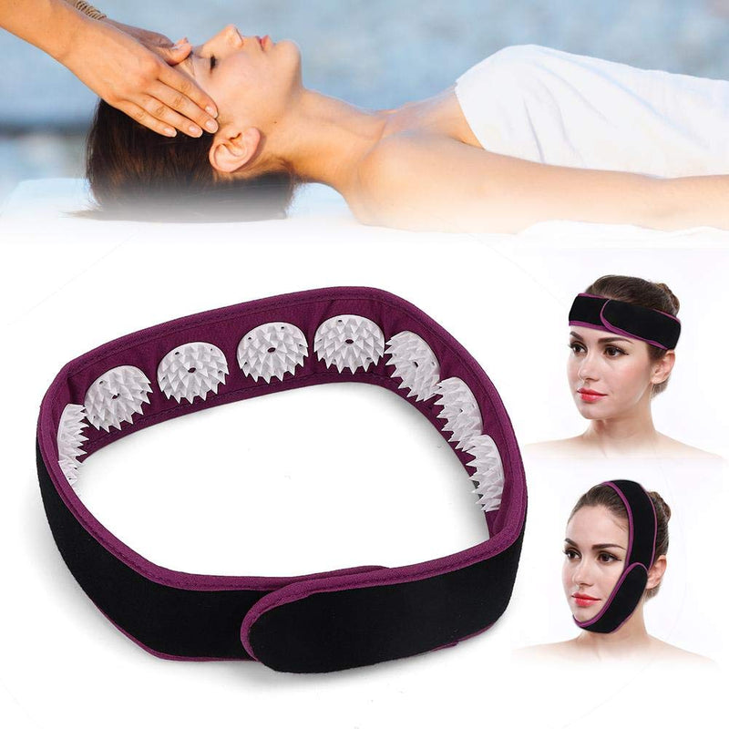 Acupressure Wrap Headband, High-Quality Fabric Acupuncture Massage Headband For Relieving Headaches, Yoga Fitness Acupuncture Head Massager For Daily Use (2#) - NewNest Australia