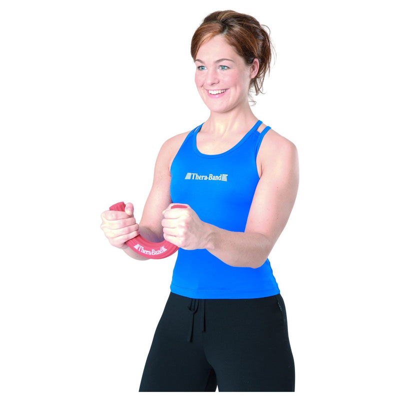 Resistance Bar, TheraBand FlexBar, Pain Relief for Tennis Elbow Injury, Tendonitis & Improve Grip Strength, Rehab and Therapy after Injury Red - Light Single - NewNest Australia