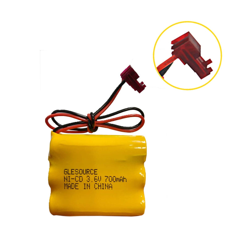 GLESOURCE 3.6V 700mAh Ni-CD Battery Pack Replacement for Sure-Lites 026-148 026148 Exit Sign Emergency Light SL-026148 SL-026-148 SL026148(2 Pack) 2PCS 3.6V 700mAh battery - NewNest Australia