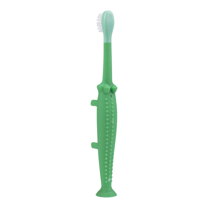 Dr. Brown's Toddler And Baby Toothbrush, Crocodile, Green - NewNest Australia
