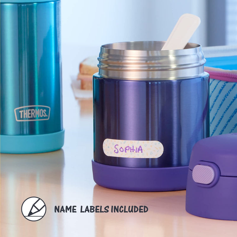 THERMOS FUNTAINER 10 Ounce Stainless Steel Vacuum Insulated Kids Food Jar with Spoon, Baby Shark - NewNest Australia