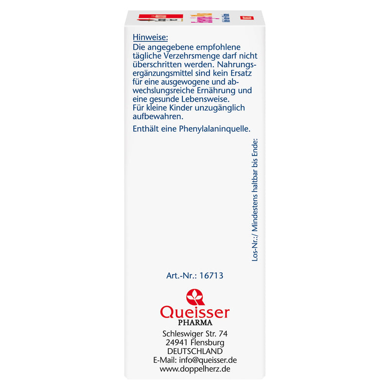 Doppelherz Energy Plus Caffeine + Taurine + B Vitamins DIRECT - With vitamin B1, B5 (pantothenic acid) and B12 as a contribution to energy metabolism - 20 sachets - NewNest Australia