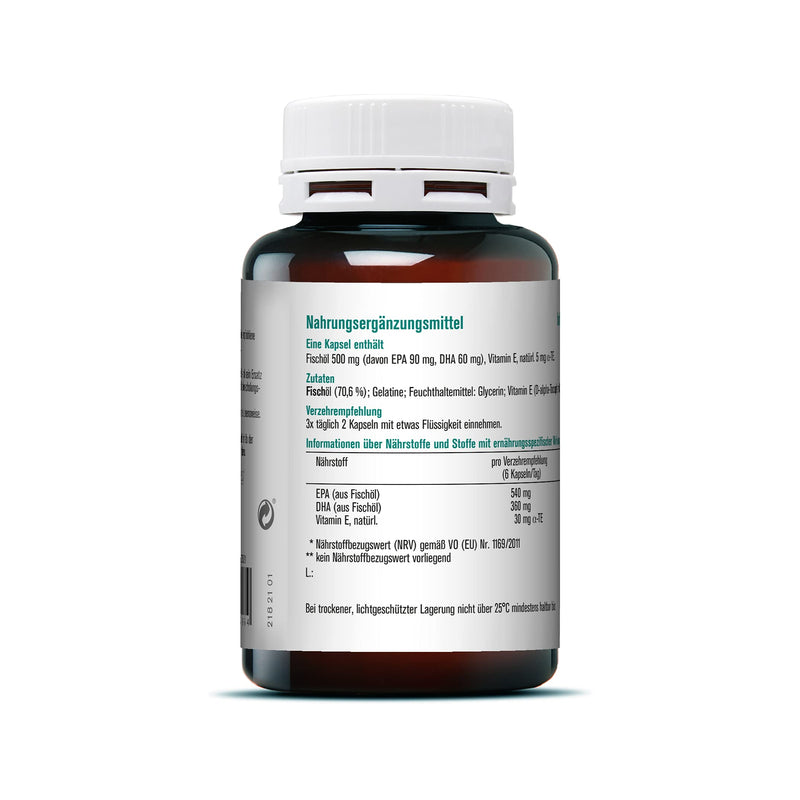 Sovita Omega 3 fish oil capsules, with highly unsaturated fatty acids EPA and DHA, high-dose dietary supplement, 220 capsules - NewNest Australia