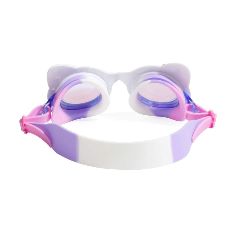 Bling 2O Girls Swimming Goggles 8+ - Anti Fog, No Leak, Non Slip, UV Protection Whiskers White - NewNest Australia