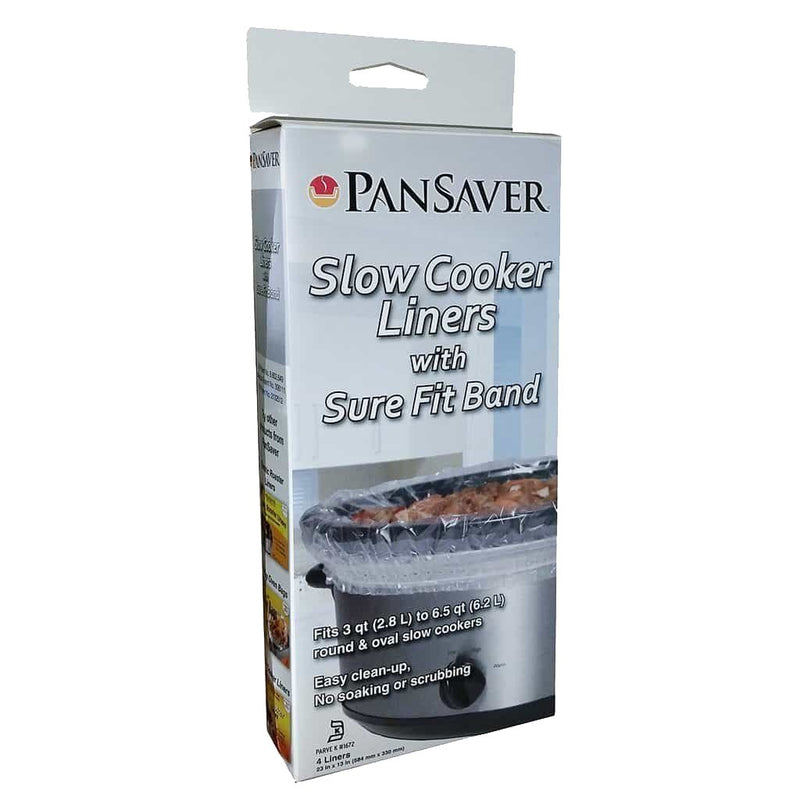 PanSaver 12 Pack Disposable Slow Cooker Liners Crockpot Liners Small Quart Cookers Liners with a Sure Fit Band - NSF approved, KOFK Certified Kosher - NewNest Australia