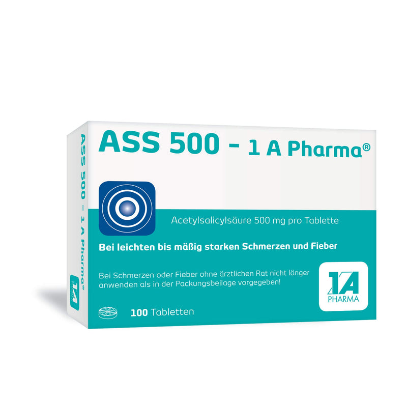 ASS 500-1A Pharma tablets 100 pcs - NewNest Australia