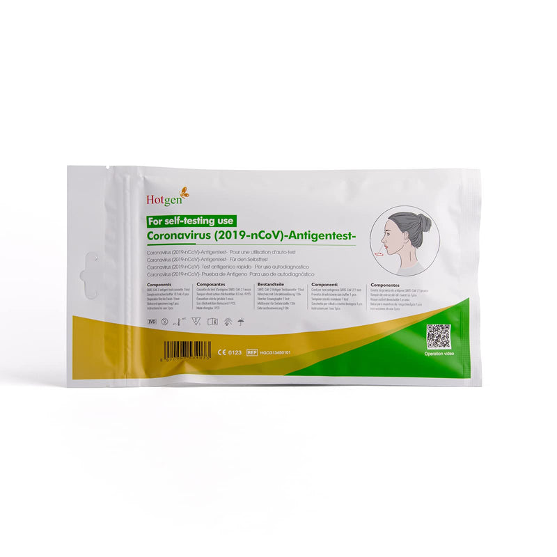 Hotgen Corona rapid test self-test antigen test for SARS-CoV-2, 10 pieces (pack of 1)… 10 pieces (pack of 1) - NewNest Australia