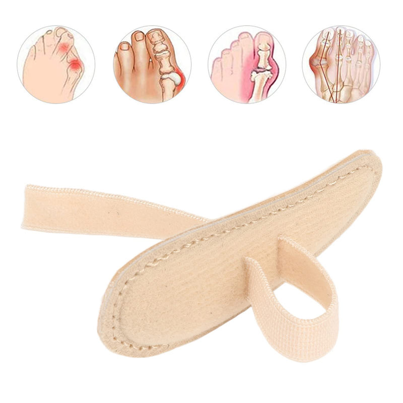 Hammer Toe Cushion, Adjustable Toe Cushion Corn Pads Adjustable Hammer Toe Splint Toe Corrector Separators for Crooked Toes, Claw and Overlapping Toes (Left Foot) Left Foot - NewNest Australia