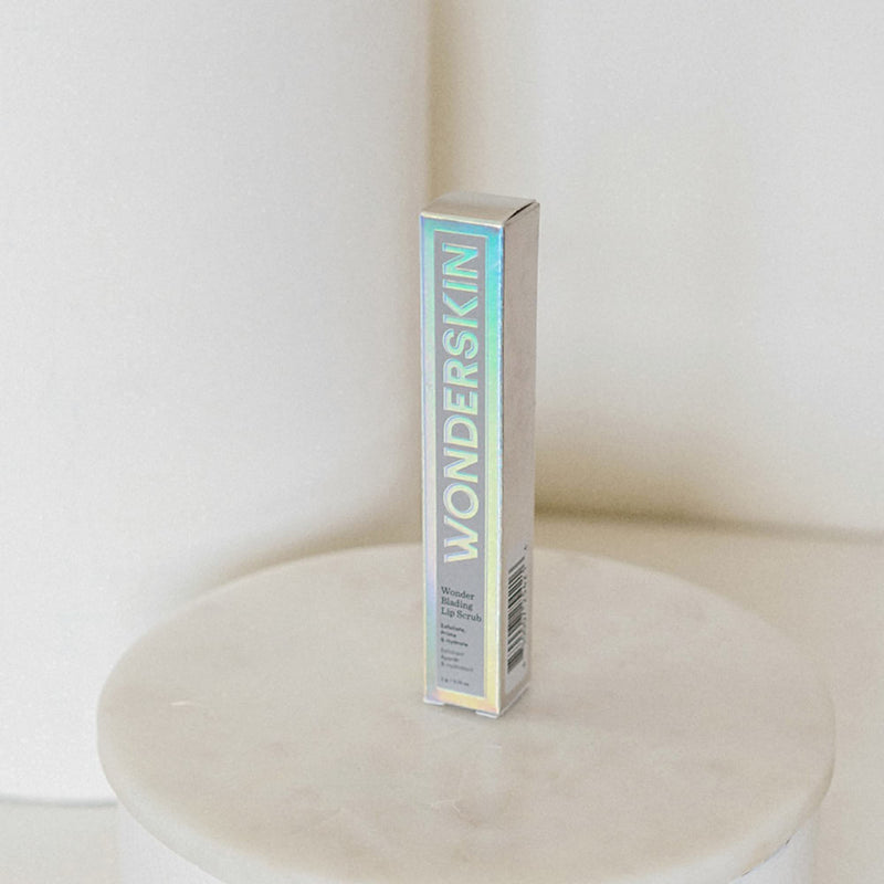 Wonderskin 3-in-1 Lip Scrub Exfoliator, Lip Care for Soft, Nourished, Flake-Free Lips with One-Step Prep, Lip Exfoliator for Dry Lips, Dry Lips Treatment, Lip Balm, 0.10 oz - NewNest Australia