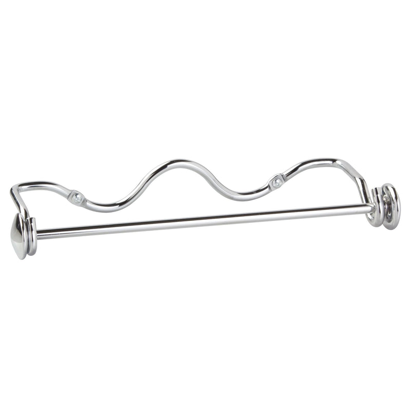 NewNest Australia - iDesign Paper Towel Holder, Awavio Wall Mount for Kitchen - Chrome 